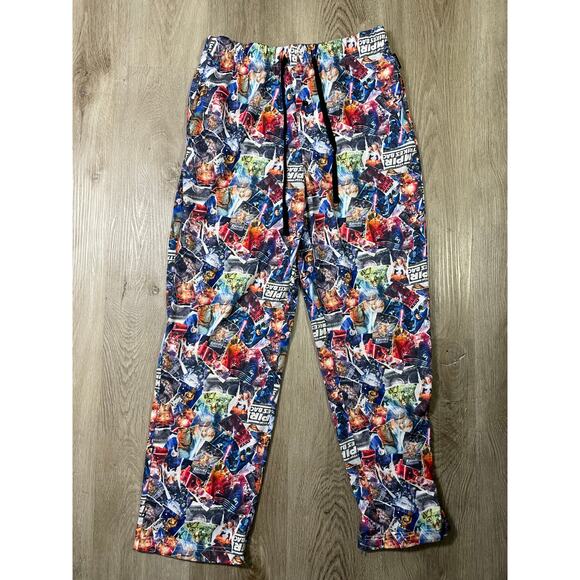 Star Wars Our Universe Lounge Pants Size M Galactic Print Sleepwear - Picture 5 of 9